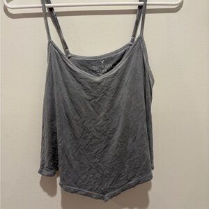 American Eagle Outfitters Soft & Sexy Charcoal Gray Camisole